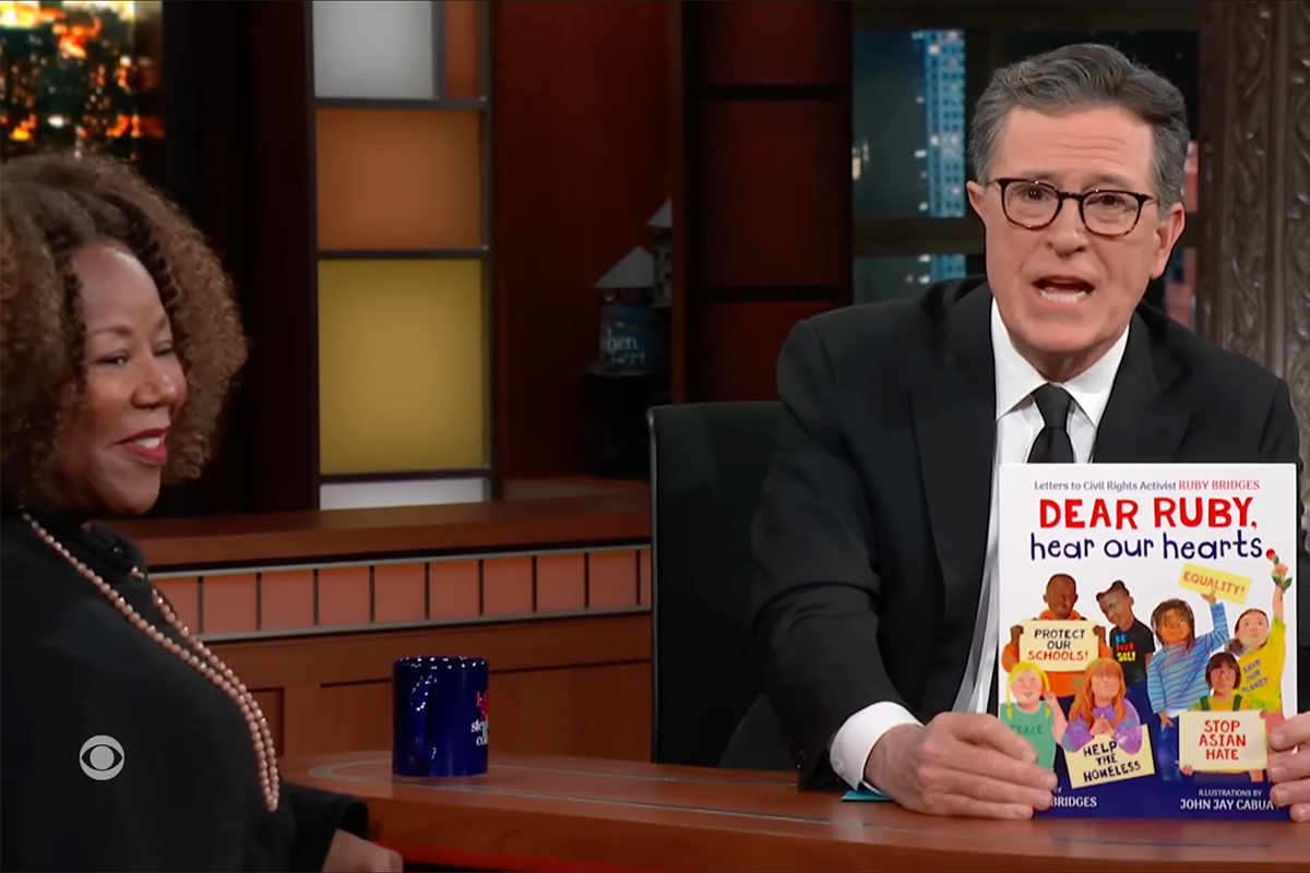 Ruby Bridges on the Late Show with Steven Colbert